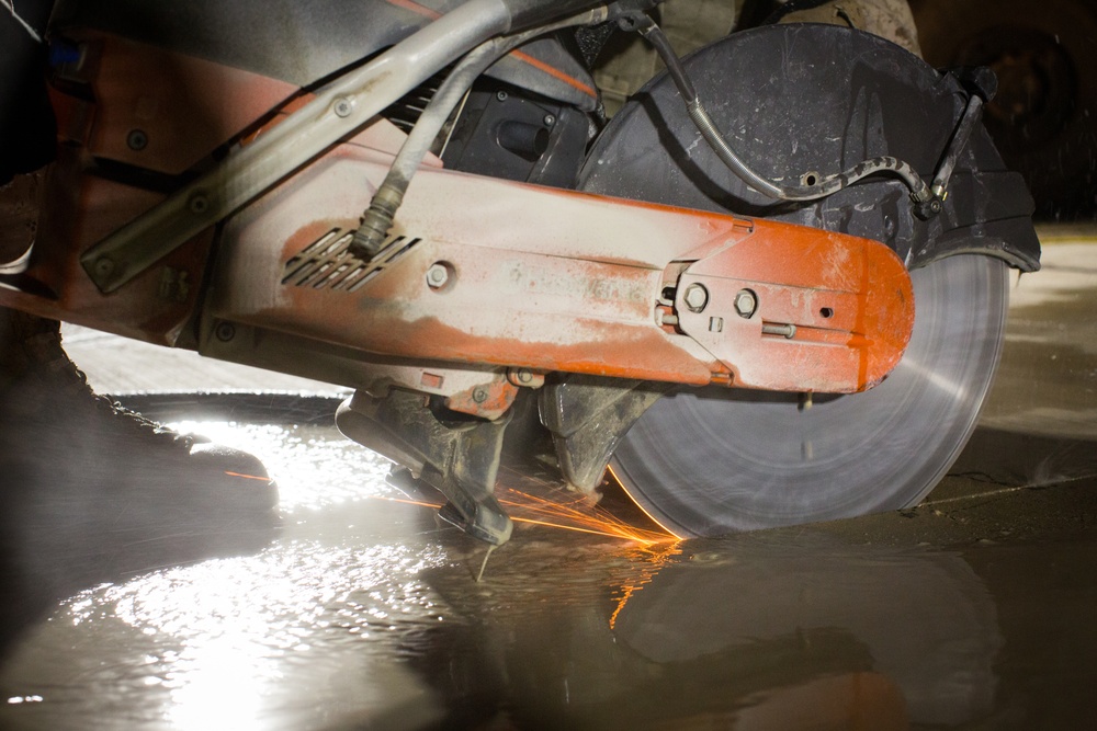 MWSS-373 Airfield Damage Repair at Al Taqaddum Air Base