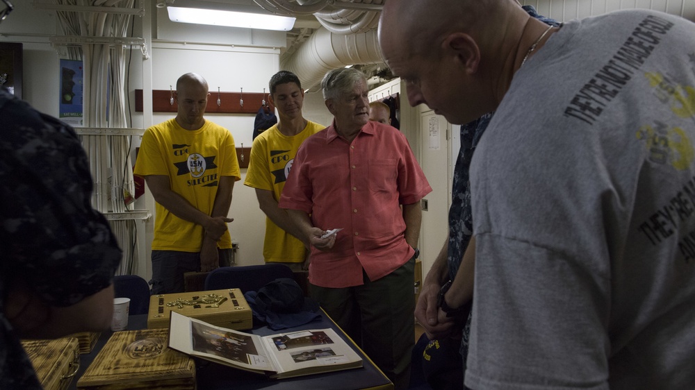 USS Zumwalt visits Newport