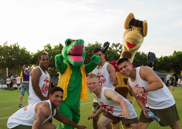 MRF-D Marines run for cancer awareness