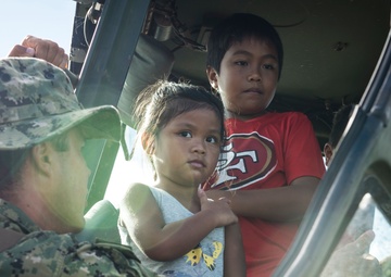 Tinian Community Day with Seabees