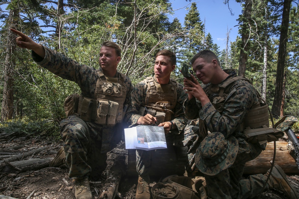 3rd Battalion 4th Marines take the mountains of Big Bear