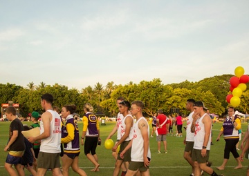 MRF-D Marines run for cancer awareness