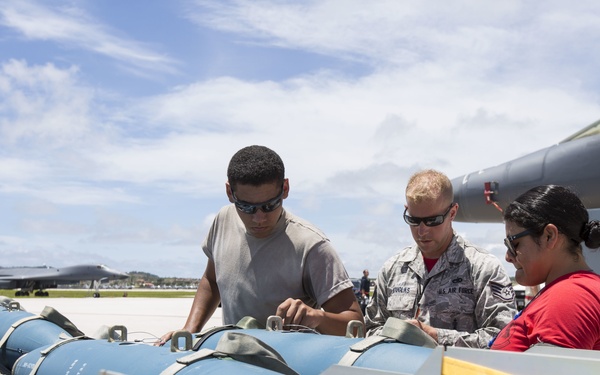 Valiant Shield: Aircraft armament systems technicians upkeep maintenance