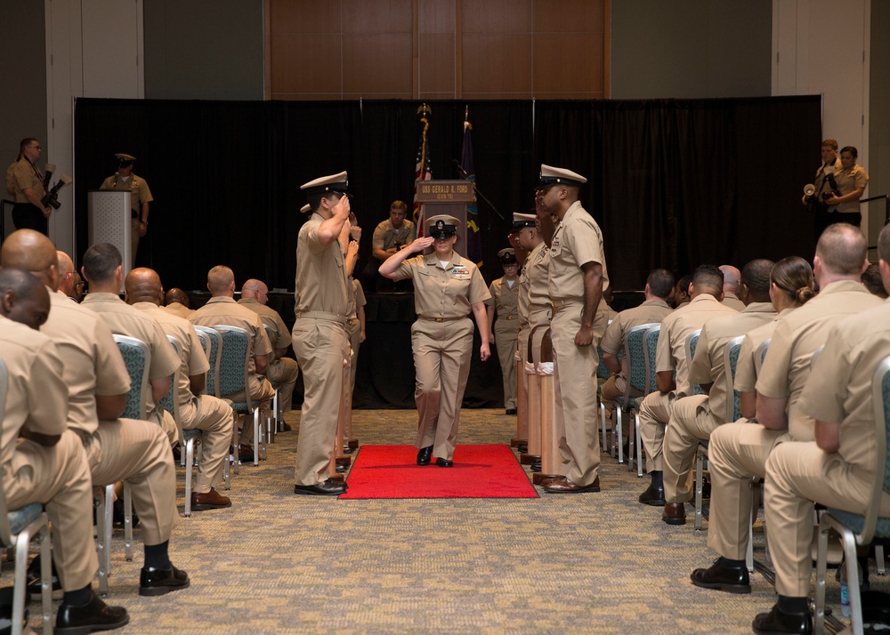 Chief Pinning Ceremony