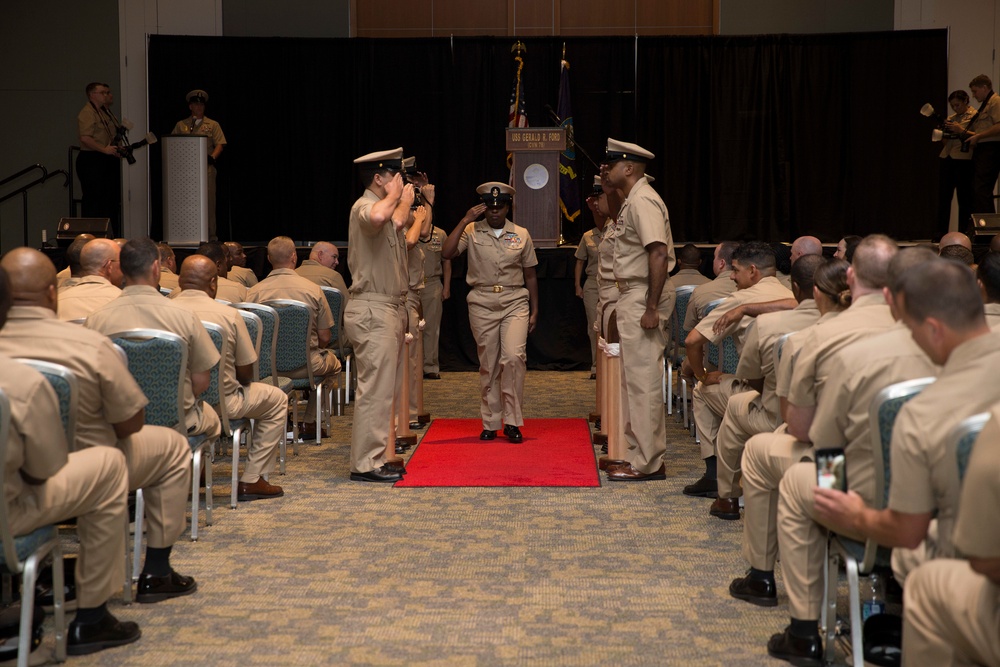 Chief Pinning Ceremony