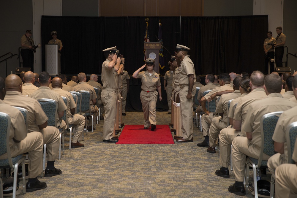 Chief Pinning Ceremony