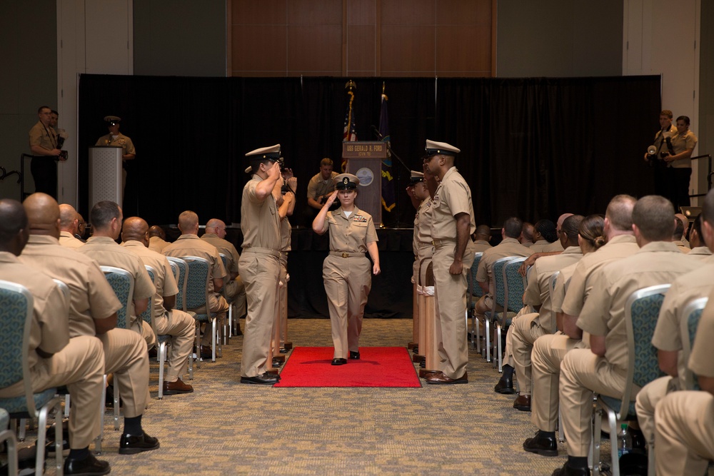 Chief Pinning Ceremony