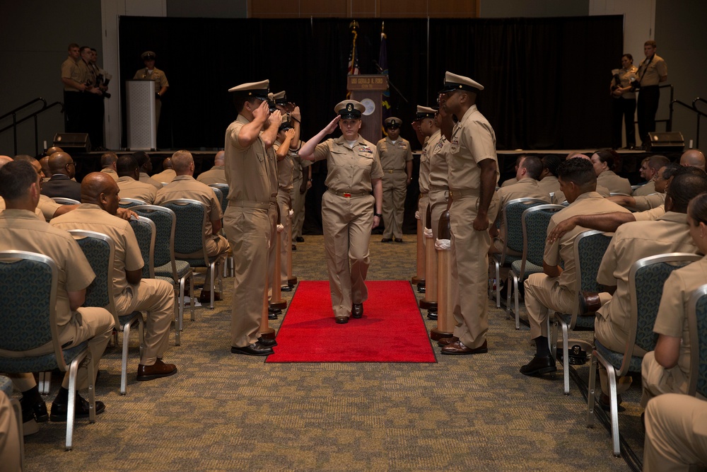 Chief Pinning Ceremony