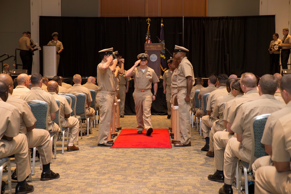 Chief Pinning Ceremony