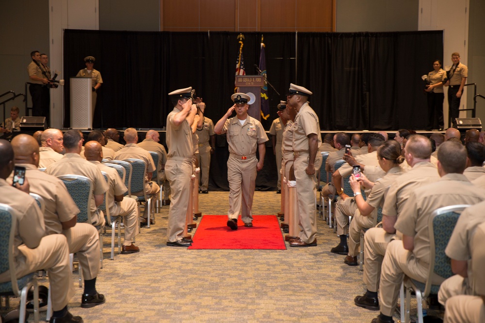 Chief Pinning Ceremony