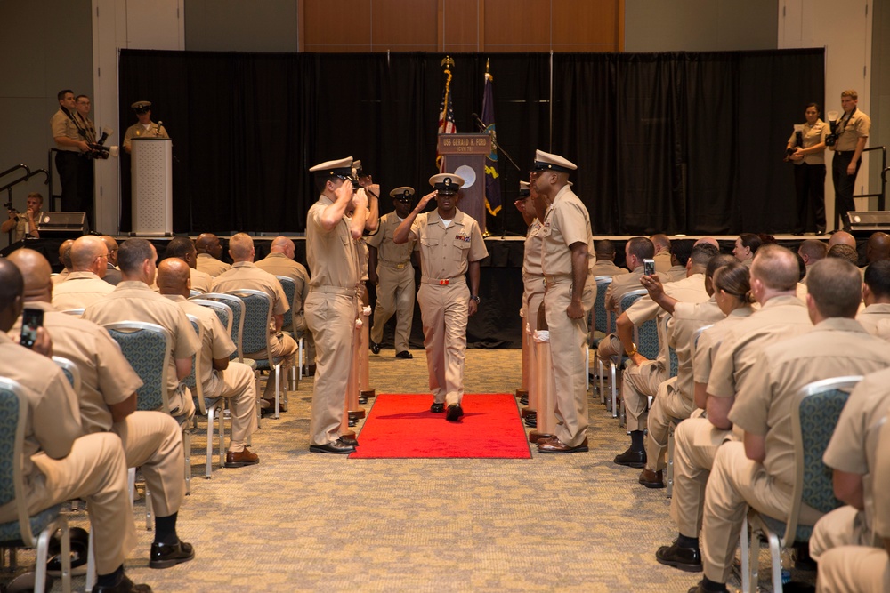 Chief Pinning Ceremony