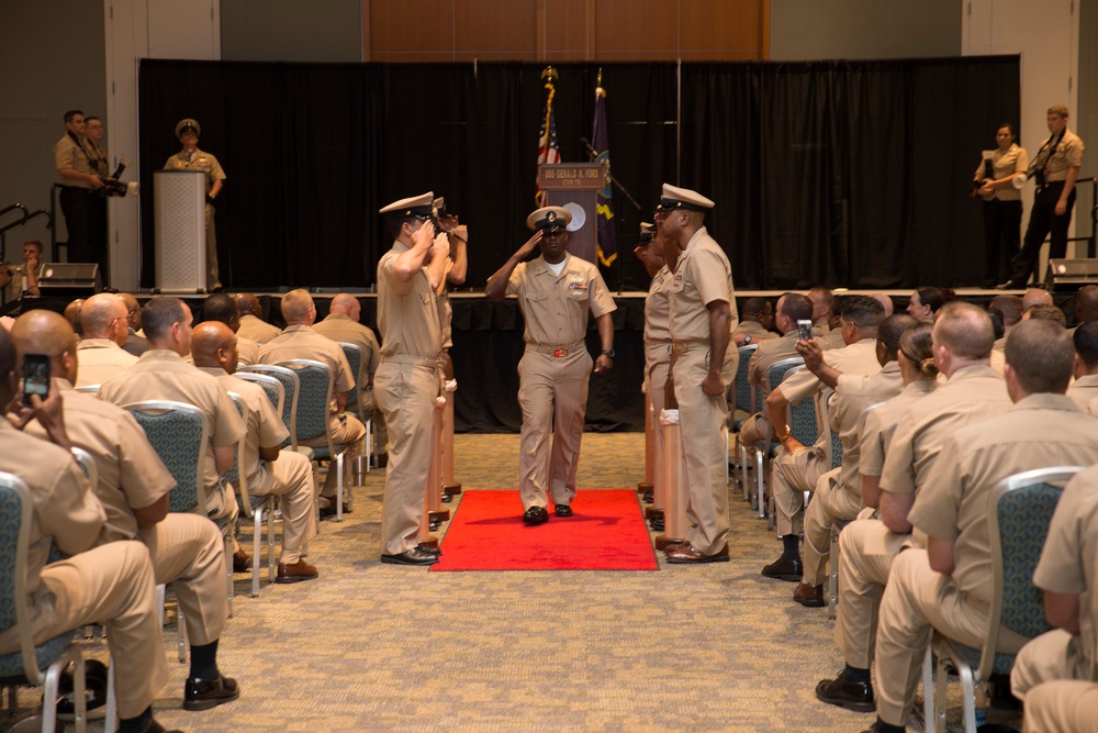 Chief Pinning Ceremony