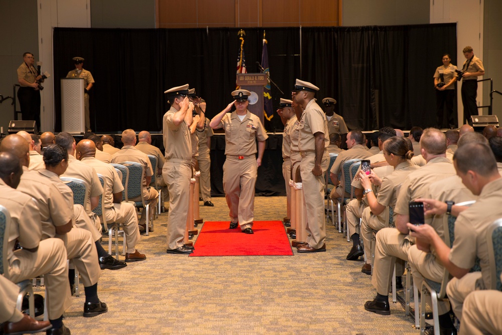 Chief Pinning Ceremony