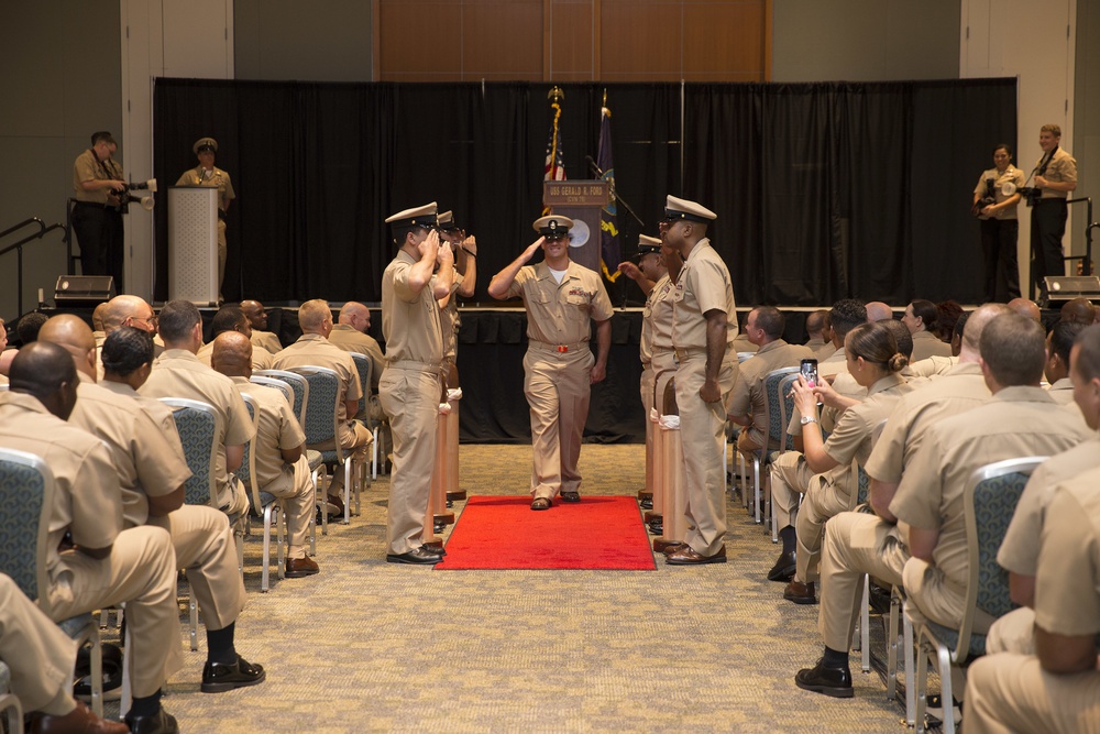 Chief Pinning Ceremony