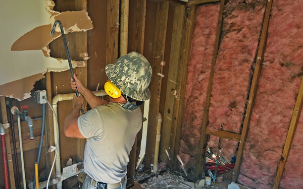 Structural specialists renovate softball field press box
