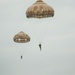 Skies open up with French and American Paratroopers during Colibri