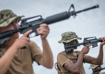 Seabees Perform Contact Engagement Drills