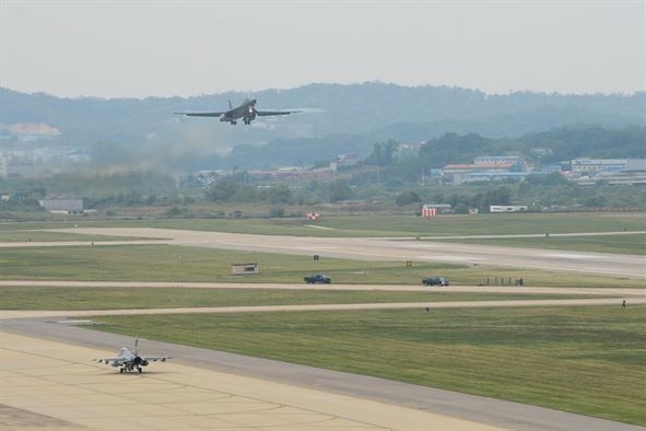 B-1B Lancer makes closest flight ever to North Korea