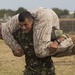 Marines, Romanians run combat fitness test