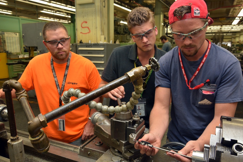 Watervliet Arsenal Apprentices: Producing parts, careers on day one