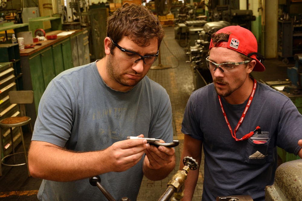 Watervliet Arsenal Apprentices: Producing parts, careers on day one