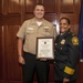 NMCP Corpsman Recognized for Assisting Crash Victim