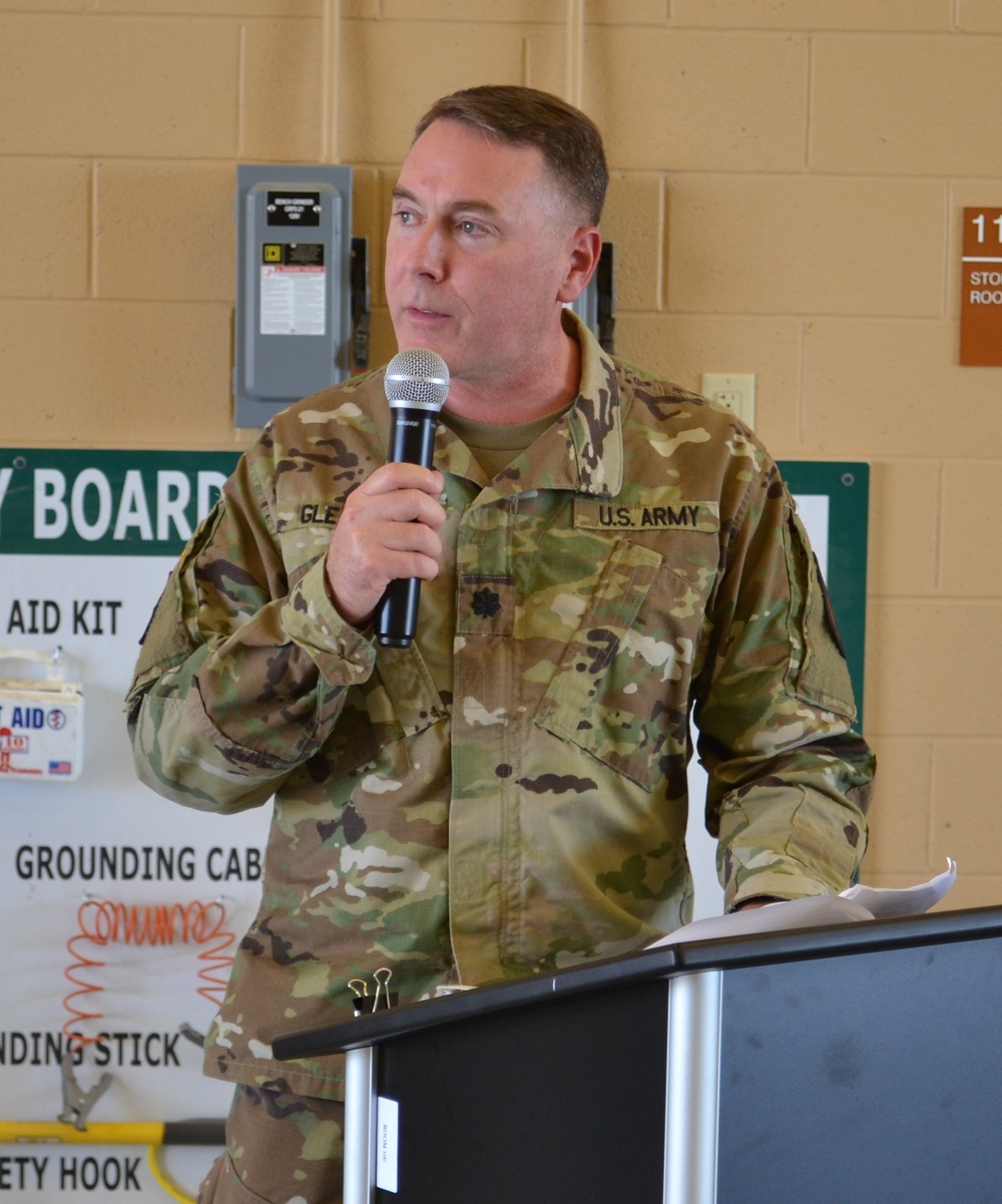 Lt. Col. Gleason assumes command of the 63rd BSB
