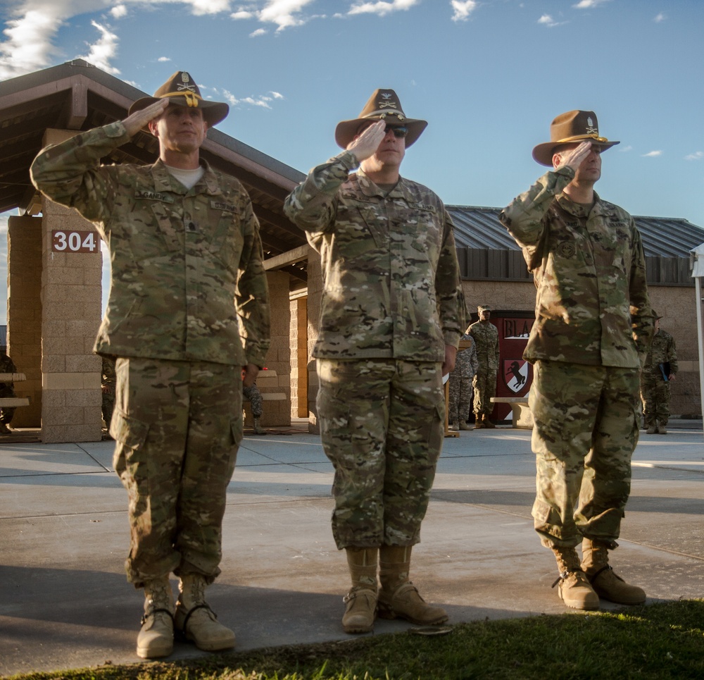 11th Armored Cavalry Regiment’s Change of Responsibility