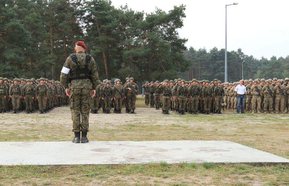 'Sky Soldiers' join Polish for exercise Pantera