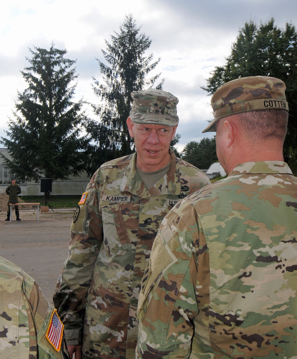 4 ID deputy commanding general visits troops in Lithuania