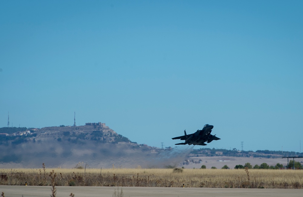 Panthers showcase air power in Spain