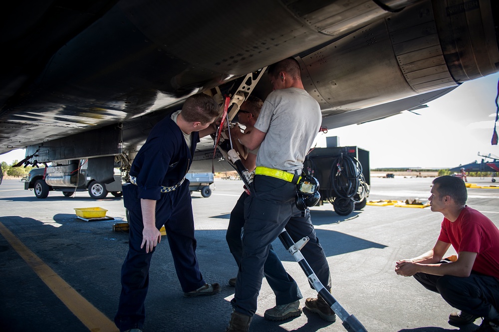 Panthers showcase air power in Spain