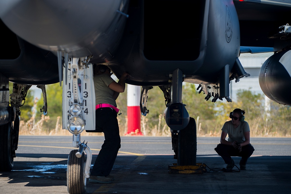 Panthers showcase air power in Spain