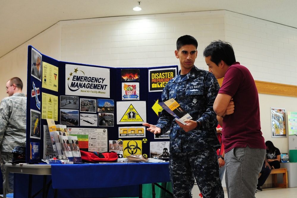 Navy Misawa Practices Emergency Preparedness Month
