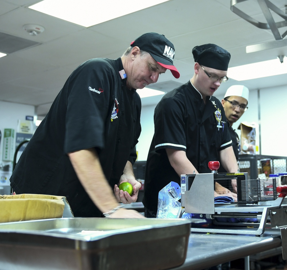 Mess Lords Celebrity Chefs visit Naval Base Kitsap-Bangor