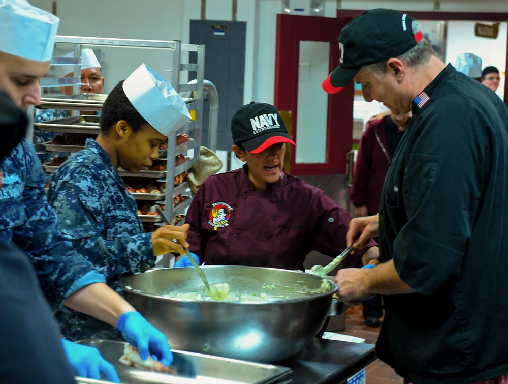 Mess Lords Celebrity Chefs visit Naval Base Kitsap-Bangor