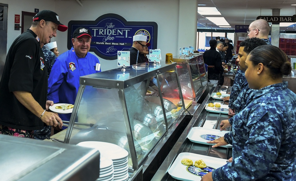 Mess Lords Celebrity Chefs visit Naval Base Kitsap-Bangor
