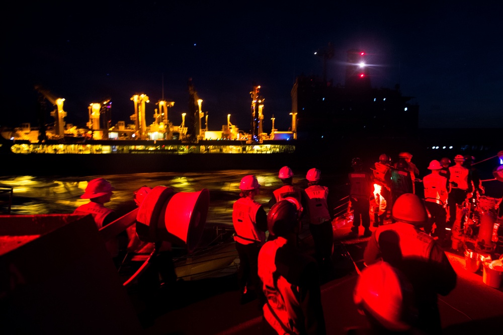 Valiant Shield 16: Replenishment at Sea