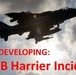U.S. Marine Corps AV-8B Harrier pilot ejected safely
