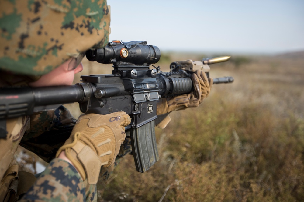 Women training as a U.S. Marine Corps Female Engagement Team