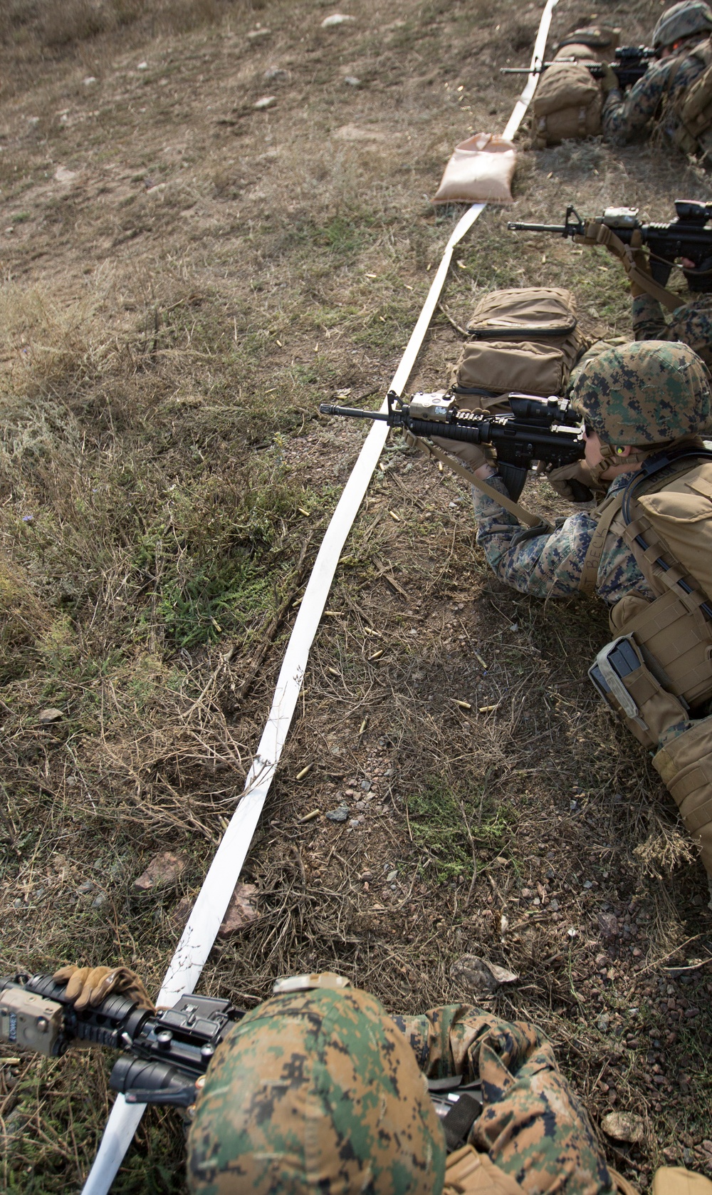 Women training as a U.S. Marine Corps Female Engagement Team