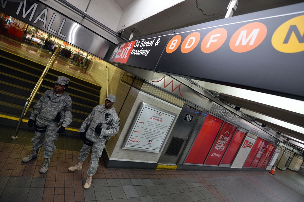 Joint Task Force Empire Shield Ramps Up Operations Following Manhattan, New Jersey Bombing