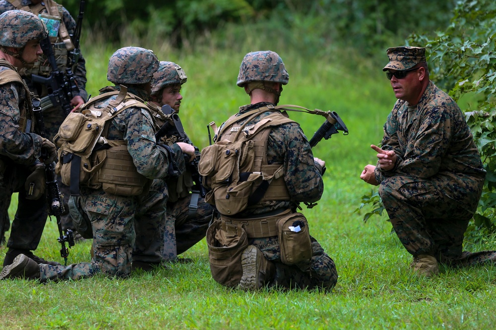 Marines put skills to the test in  squad competition