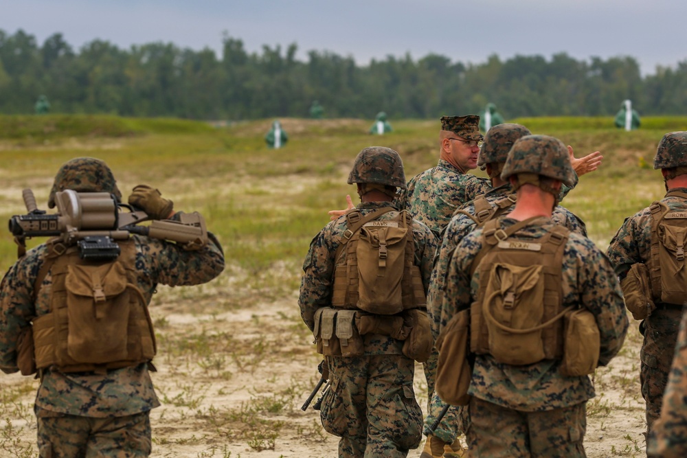 Marines put skills to the test in a squad competition