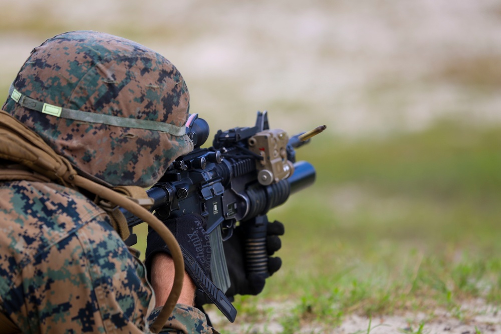 Marines put skills to the test in a squad competition