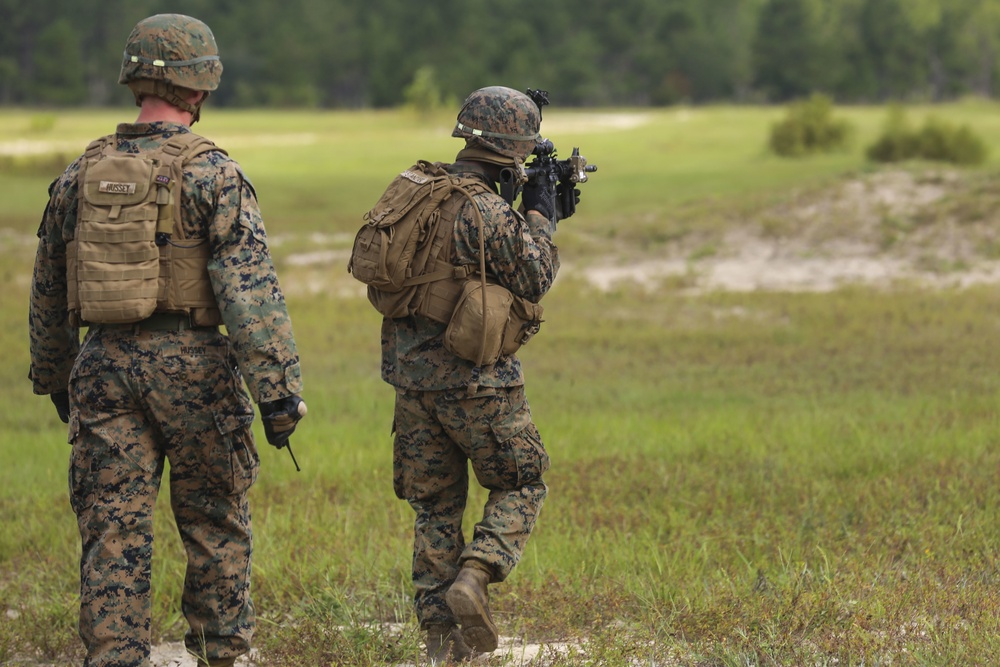 Marines put skills to the test in a squad competition