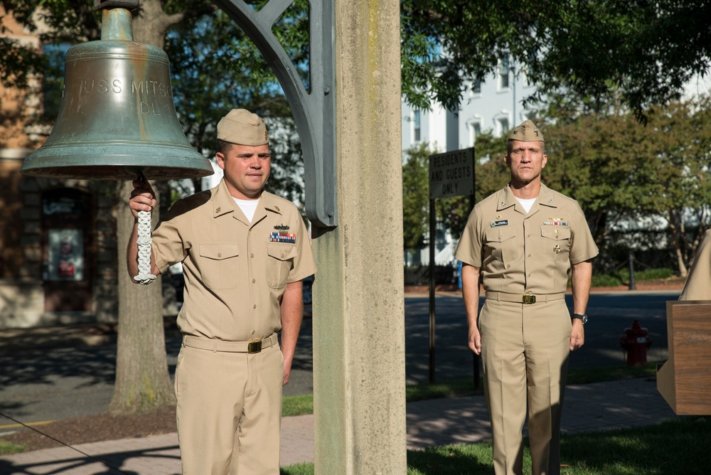 Naval Support Activity Washington Honors Fallen Service Members, hosts Bells Across America Ceremony