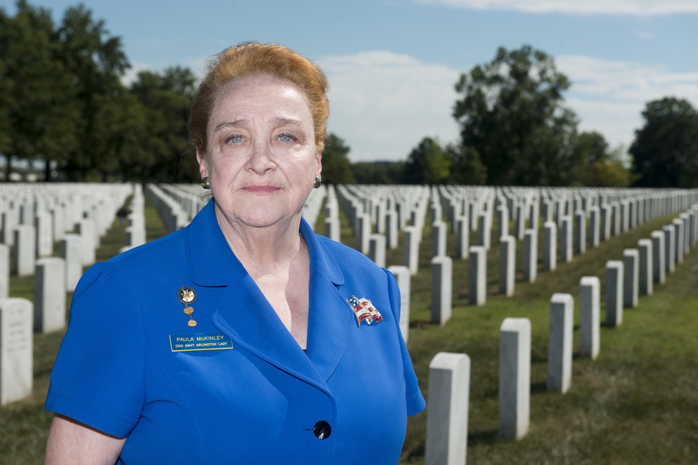 Arlington Lady Paula McKinley