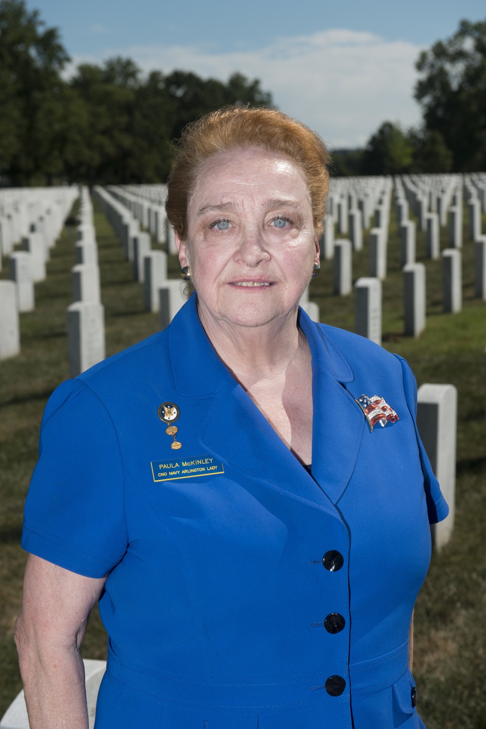 Arlington Lady Paula McKinley