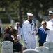 Graveside service for U.S. Navy Capt. Kent S. Webber
